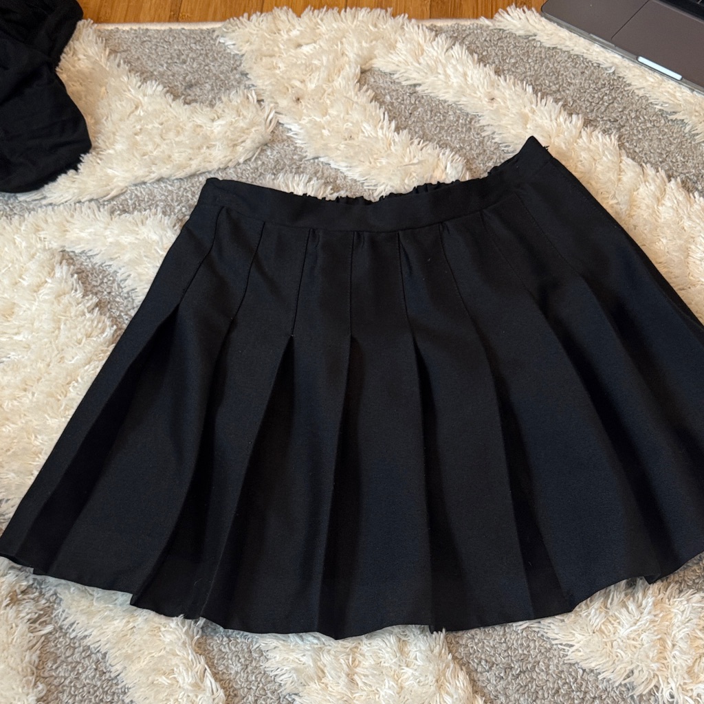 Wild Fable Black Skater Skirt